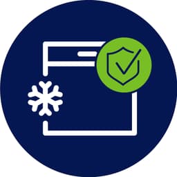 Förlängd garanti på plats för fryser (upp till total 10 år)